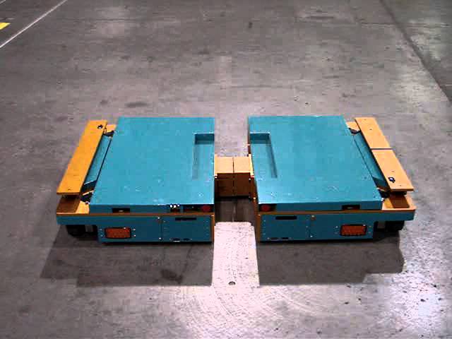 PowerPallet AGV making X Y Moves